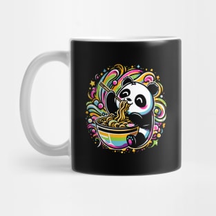 Panda Eating Ramen Mug